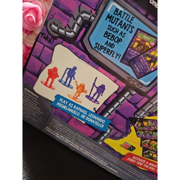 Teenage Mutant Ninja Turtles TMNT Monopoly: Mutant Mayhem Edition NIB - Picture 4 of 4